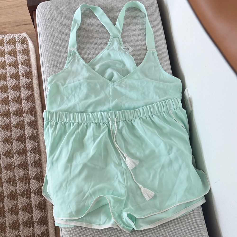 Women's Mint Green Sleep Set